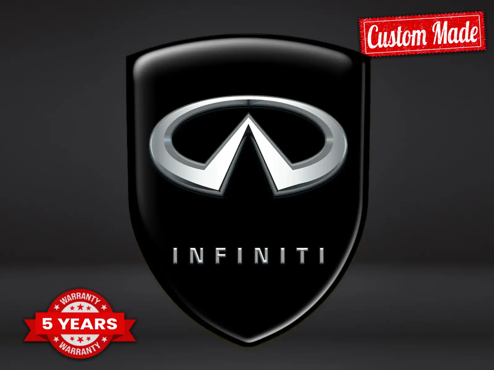 Infiniti Personalisierte Logosticker Stilvoll Robust Anpassbar